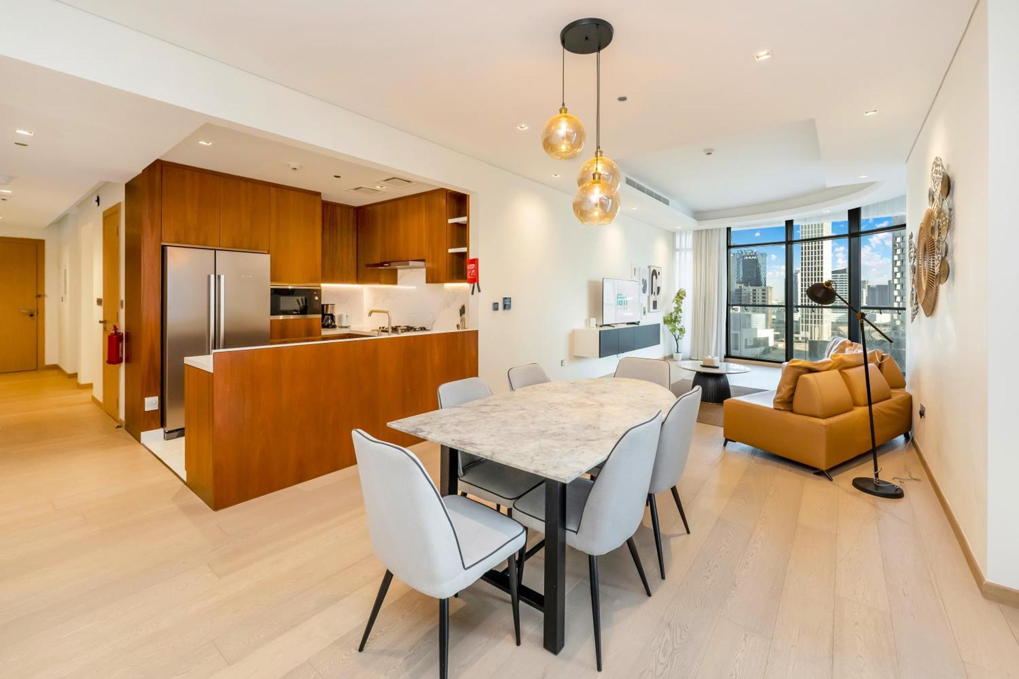 Fam Living - Rp Heights - 3 Mins Walk To Burj Khalifa & Dubai Mall Downtown دبي المظهر الخارجي الصورة